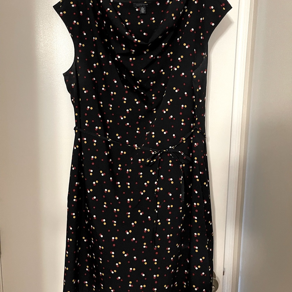 Tommy Hilfiger Boat Neck, Cap Sleeve Dress